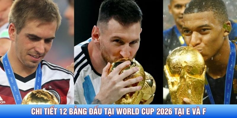 Chi tiết 12 bảng đấu tại World Cup 2026 trận đấu v&ograve;ng bảng