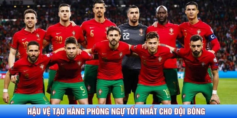 Hậu vệ tạo h&agrave;ng ph&ograve;ng ngự tốt nhất cho đội b&oacute;ng&nbsp;